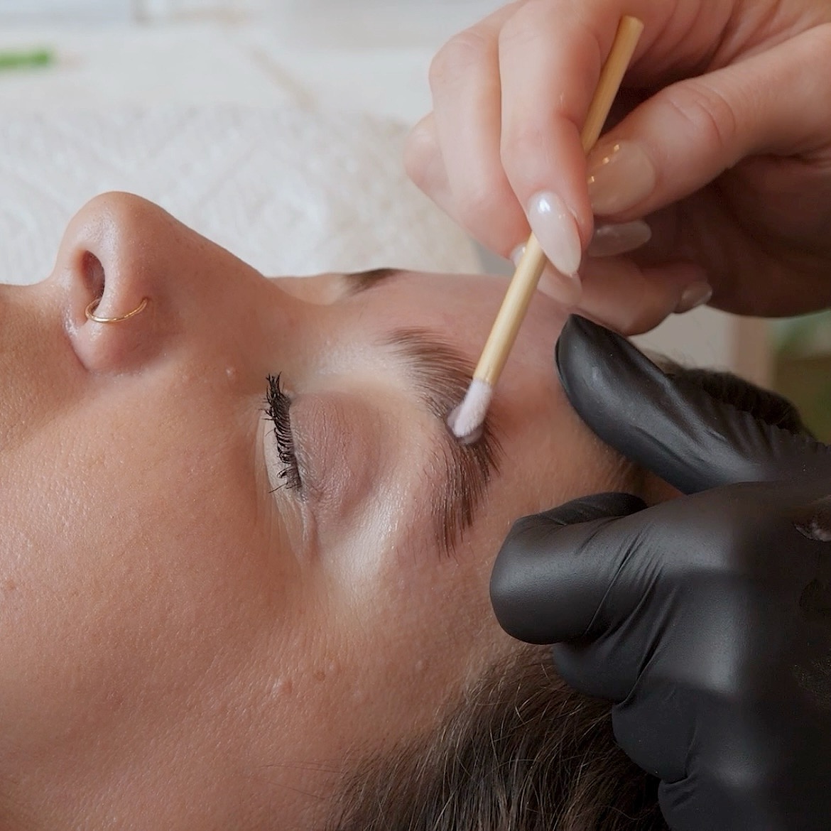 Brow lamination training